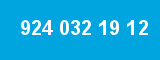 924 032 19 12